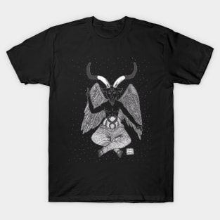 Baphomet Art Sketch Style T-Shirt